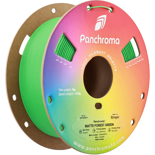Polymaker Panchroma Matte PLA Filament (1kg Forest Green)