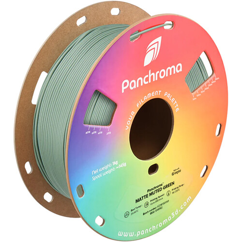 Polymaker Matte PLA Filament (1.75mm Muted Green)