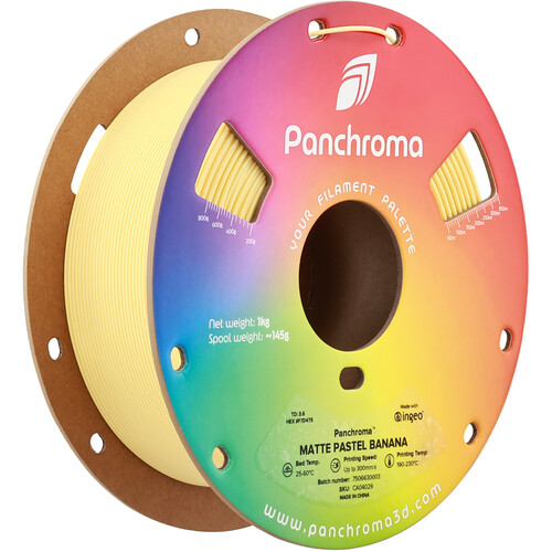 Polymaker Panchroma Matte PLA Filament (1kg Pastel Banana)