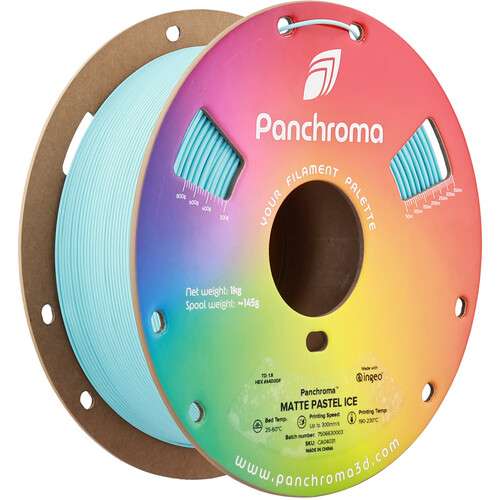 Polymaker Panchroma Matte PLA Filament (1kg Pastel Ice)