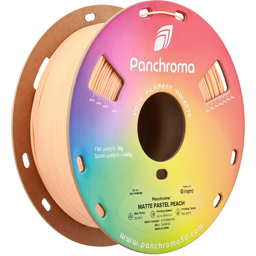 Polymaker Panchroma Matte PLA Filament (1kg Pastel Peach)