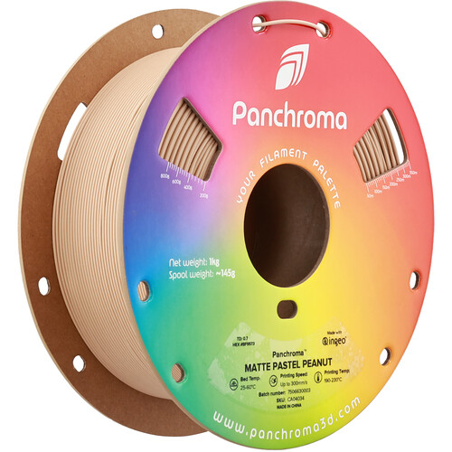 Polymaker Panchroma Matte PLA Filament (1kg Pastel Peanut)