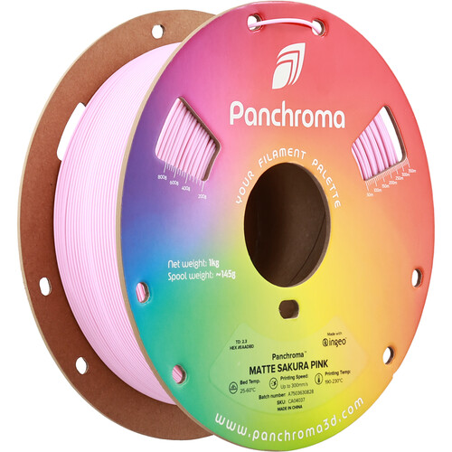 Polymaker Panchroma Matte PLA Filament (1kg Sakura Pink)