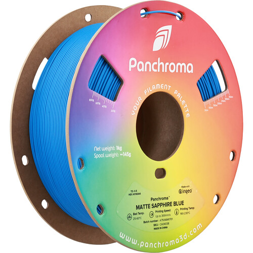 Polymaker Panchroma Matte PLA Filament (1kg Sapphire Blue)