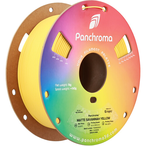 Polymaker Panchroma Matte PLA Filament (1kg Savannah Yellow)