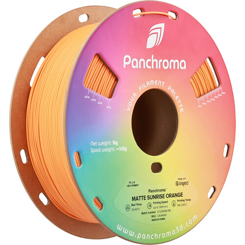 Polymaker Panchroma Matte PLA Filament (1kg Sunrise Orange)
