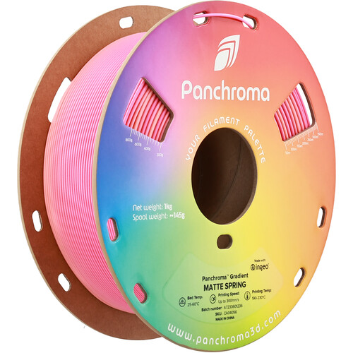 Polymaker Panchroma Gradient Matte PLA Filament (1kg Spring Pink)