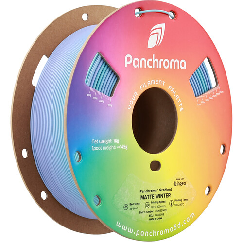 Polymaker Panchroma Gradient Matte PLA Filament (1kg Winter Blue)