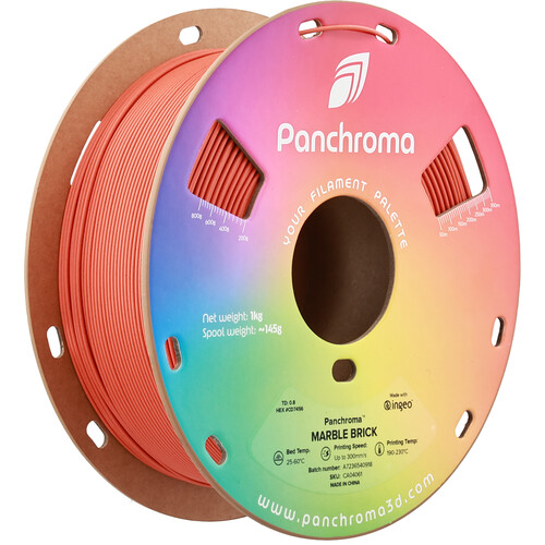 Polymaker Panchroma Marble PLA Filament (1kg Brick)