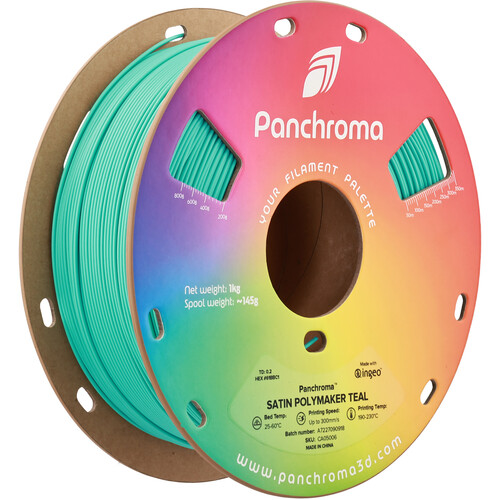 Polymaker Panchroma Marble PLA Filament (1kg Teal)