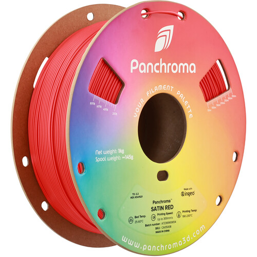 Polymaker Panchroma Marble PLA Filament (1kg Red)