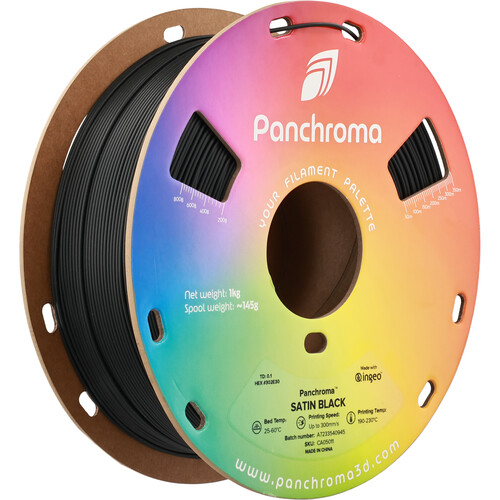Polymaker Panchroma Marble PLA Filament (1kg Black)