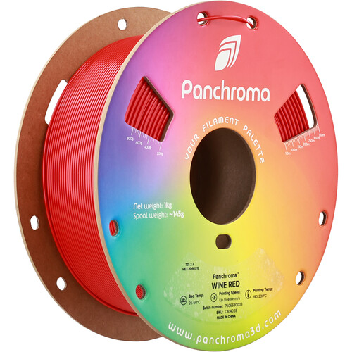 Polymaker Panchroma CoPE Filament (1kg Wine Red)