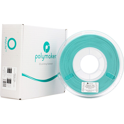 Polymaker 1.75mm PolyLite PLA Filament (1kg Polymaker Teal)