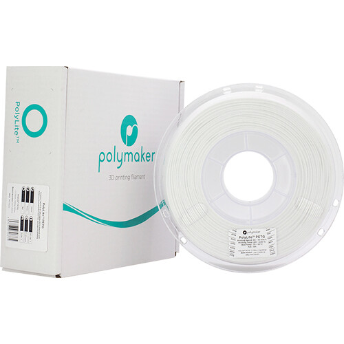 Polymaker 2.85mm PolyLite PLA Filament (1kg White)