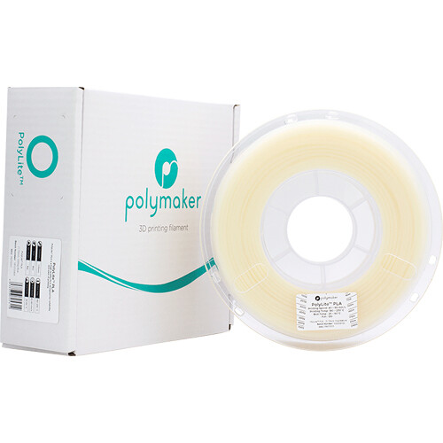 Polymaker 2.85mm PolyLite PLA Filament (1kg Natural)