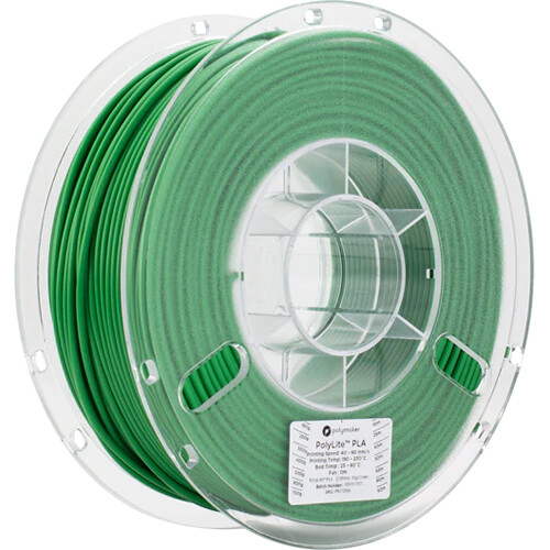 Polymaker 2.85mm PolyLite PLA Filament (1kg LulzBot Green)