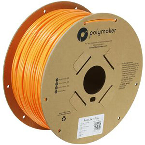 Polymaker 2.85mm PolyLite PLA Filament (3kg Orange)