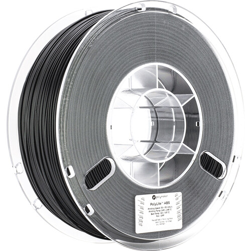 Polymaker 1.75mm PolyLite ABS Filament (1kg Black)