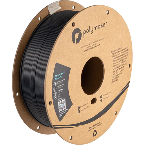 Polymaker 2.85mm PolyMide PA6-CF Filament (500g Black)