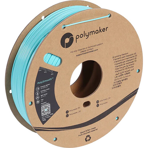 Polymaker 2.85mm PolySmooth Filament (750g Polymaker Teal)