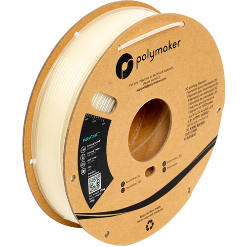 Polymaker 2.85mm PolyCast Filament (750g Natural)