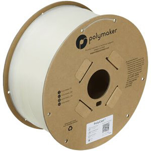Polymaker 1.75mm PolyCast Filament (3kg Natural)