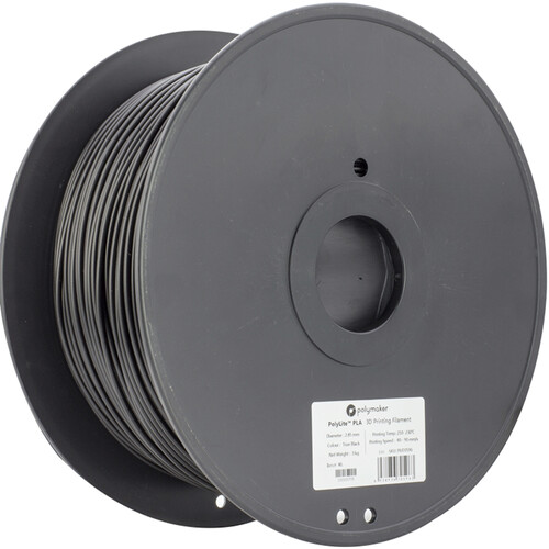Polymaker 2.85mm PolyMax PLA Filament (3kg Black)
