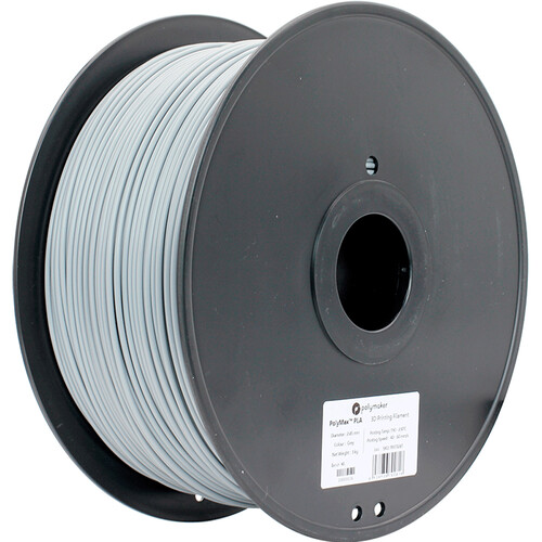 Polymaker 2.85mm PolyMax PLA Filament (3kg Gray)