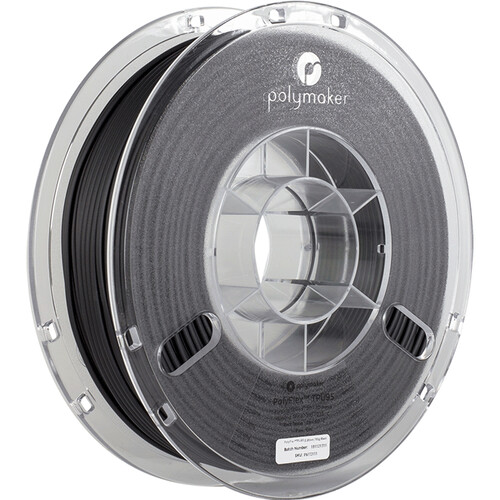 Polymaker PolyFlex TPU95-HF 3D Printing Filament 2.2 lb (2.85mm Diameter Black)