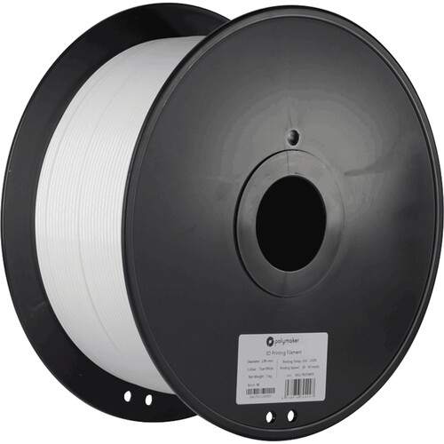 Polymaker 2.85mm PolyMax PC Filament (3kg White)