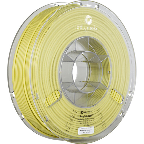 Polymaker PolySmooth 3D Printing Filament 1.65 lb (2.85mm Diameter Beige)