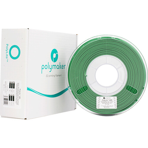 Polymaker 2.85mm PolyLite ABS Filament (3kg LulzBot Green)