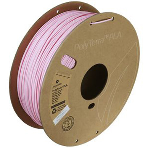 Polymaker 2.85mm PolyTerra PLA Filament (1kg Sakura Pink)