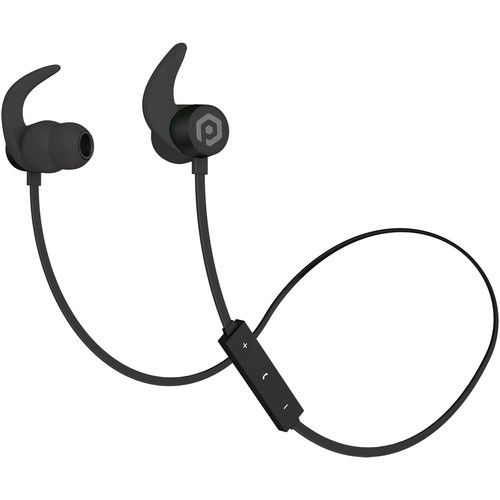 POM GEAR Fit Pro Wired & Wireless Sport Earbuds P2GFP3BLK B&H