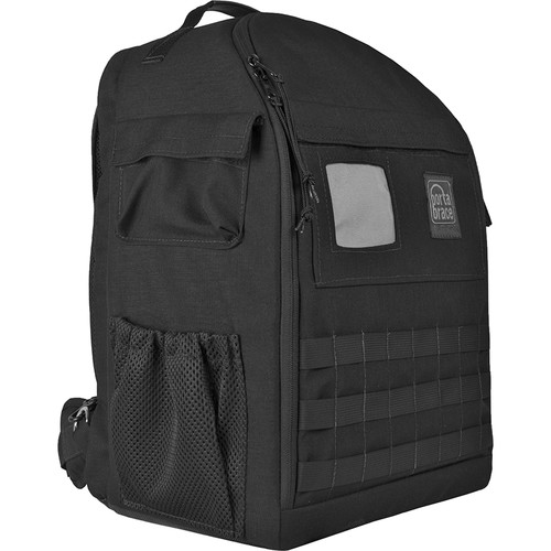 PortaBrace Backpack with Semi-Rigid Frame for Panasonic AG-AC160 (Black)