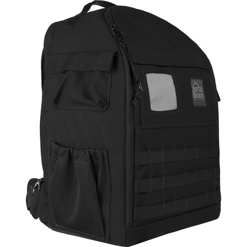 PortaBrace Backpack with Semi-Rigid Frame for Canon XF405 (Black)