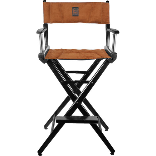 PortaBrace LC-30B Director's Chair (Black Frame with Ultra Suede Seat)