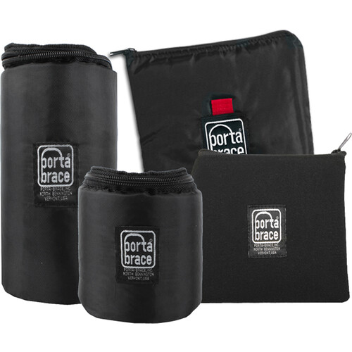 PortaBrace Padded Pouches and Lens Cups