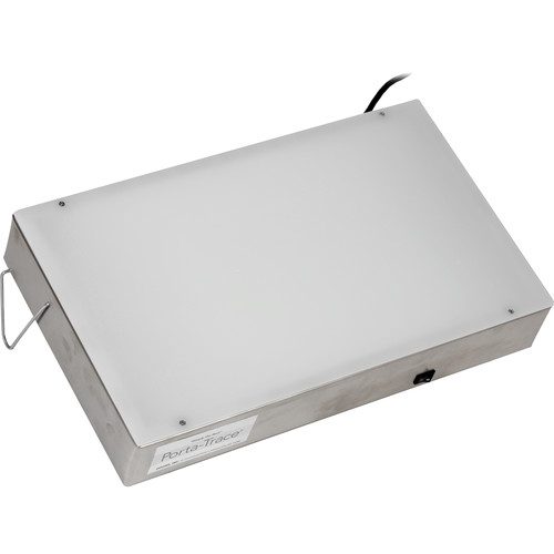 Porta-Trace / Gagne 1118-2 Stainless Steel LED Light Box (11 x 18