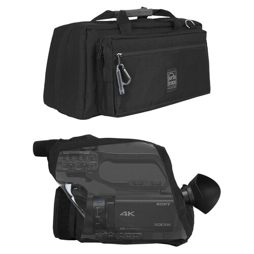 PortaBrace Carrying Case and Rain Slick Cover for Sony PXW-Z90V Camcorder