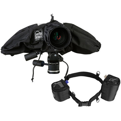 PortaBrace Rain Cover for Mirrorless Camera with 4