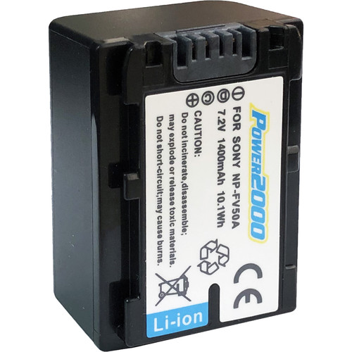 Power2000 NP-FV50A-Series Lithium-Ion Battery Pack