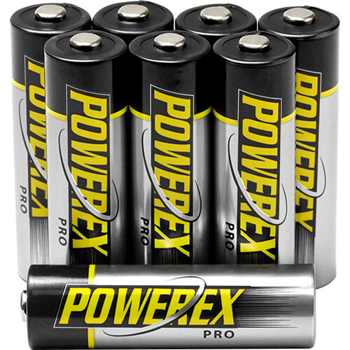 Powerex PRO AA Rechargeable NiMH Batteries (2700mAh 8-Pack)