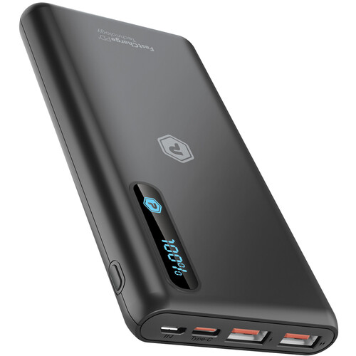 PowerPeak USB-C and USB-A Dual Power Bank (10000mAh 22.5W)