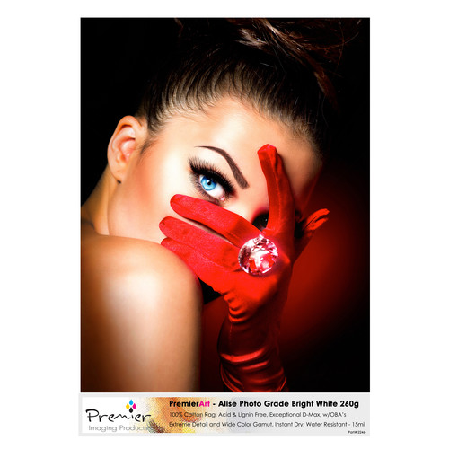 Premier Imaging Alise Photo Grade Fine Art Bright White Paper (8.5 x 11