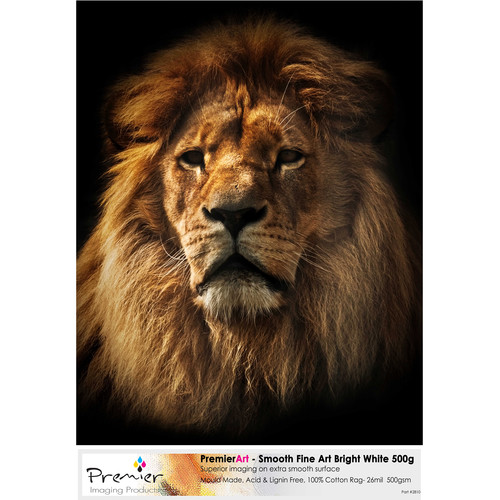 Premier Imaging Smooth Fine Art Bright White Paper (500 gsm 20 x 24