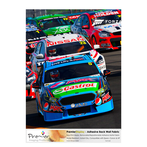 Premier Imaging PremierDisplay Wall Graphics Adhesive Backed Fabric (60