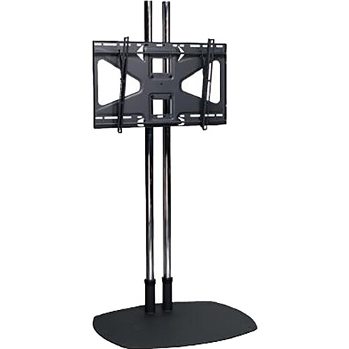 Premier Mounts TS72B-MS2 Heavy-Duty Low-Profile Floor Stand for Displays