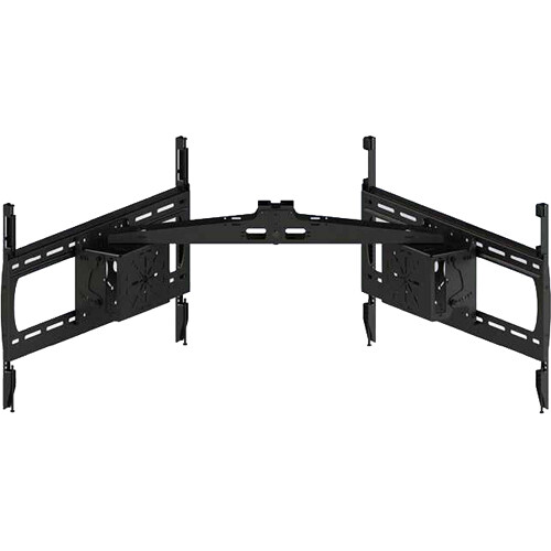 Premier Mounts Ultra Tilt Dual Swivel Ceiling Display Mount for 75